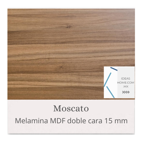 MELAMINA MDF 15 MM DOBLE CARA COLOR MOSCATO - Ideas Home